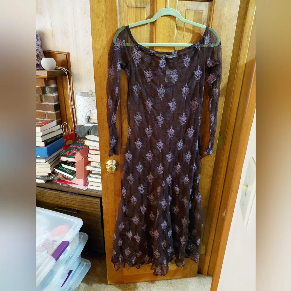Free People Bali Cleo Maxi Slip Size Medium - Picture 11 of 14